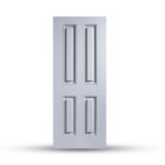 บานประตู Fiberglass บานทึบ4P