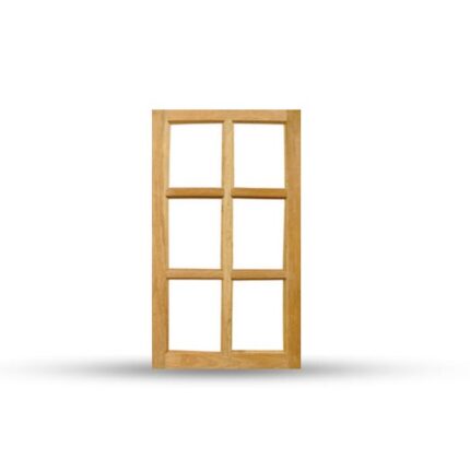 บานหน้าต่างเนื้อเเข็งอบแห้ง เกรดA KW003 - บานประตู หน้าต่าง บานซิงค์ กระบี่ | PS HOME KRABI ราคาถูก