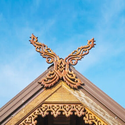 กาแล หางกาแล - ไม้ ประตู หน้าต่าง กระบี่ | PS HOME KRABI ราคาถูก