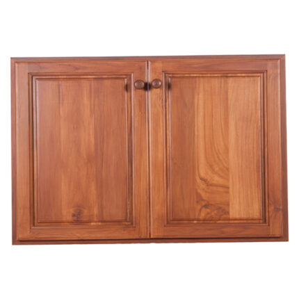 บานซิงค์ไม้สัก ลายทึบทับนอก - บานซิงค์เข้าชุด กระบี่ | PS HOME KRABI ราคาถูก